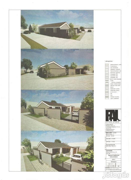 Kalocsán a városközpont tőszomszédságában energiatakarékos