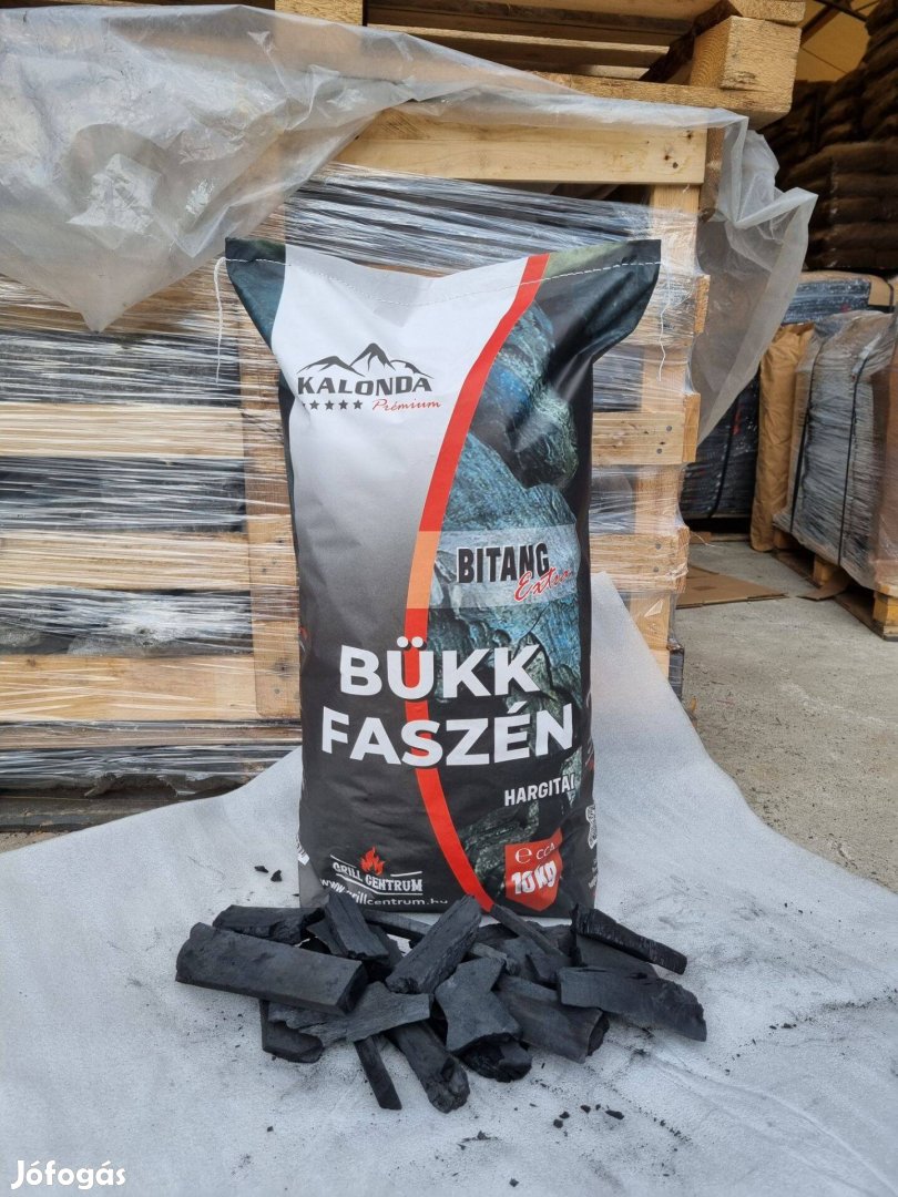 Kalonda Prémium Bitang Extra magas kalóriájú bükk faszén a Hargitáról