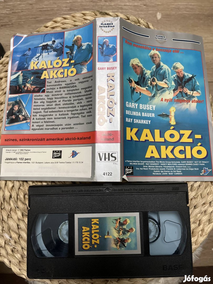 Kalóz akció vhs film