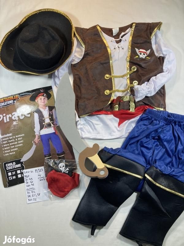 Kalóz jelmez, új M323