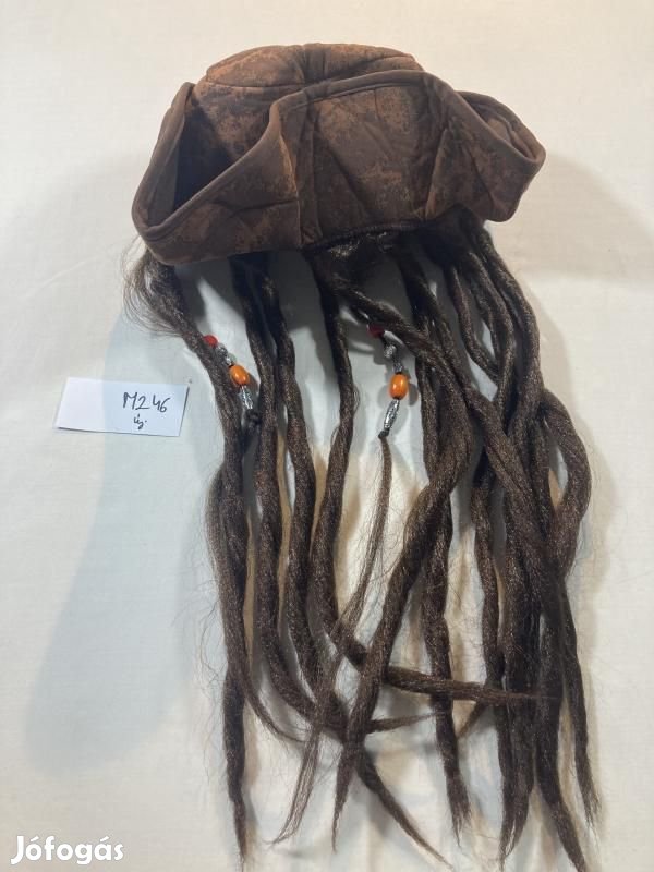 Kalóz kalap, Jack Sparrow kalap, kalóz jelmez kalap M246