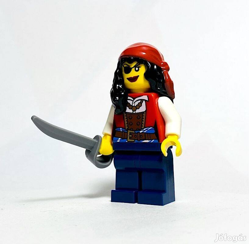 Kalóz királynő Eredeti LEGO egyedi minifigura - Pirates - Új