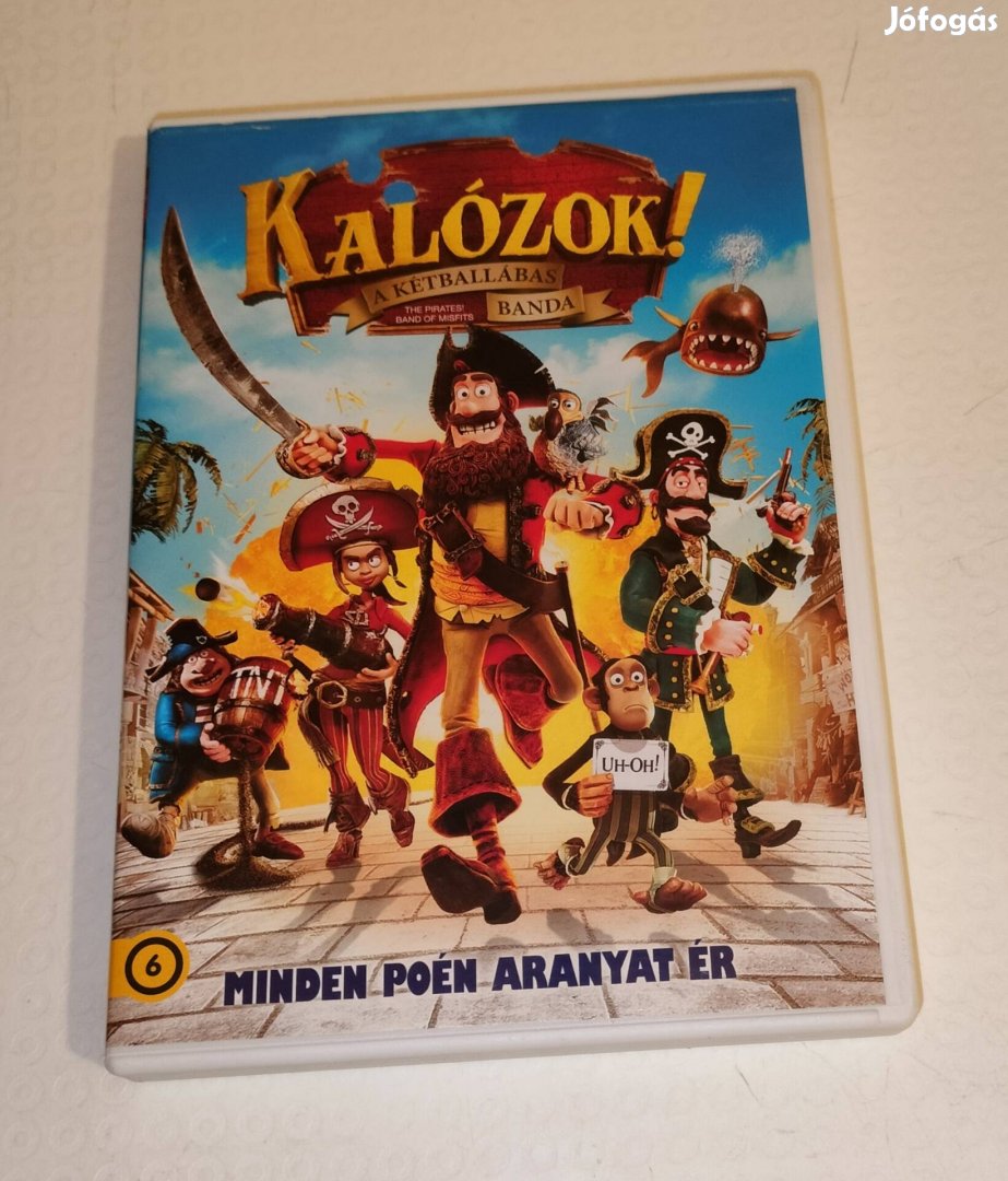 Kalózok dvd rajzfilm a kétballábas banda dvd