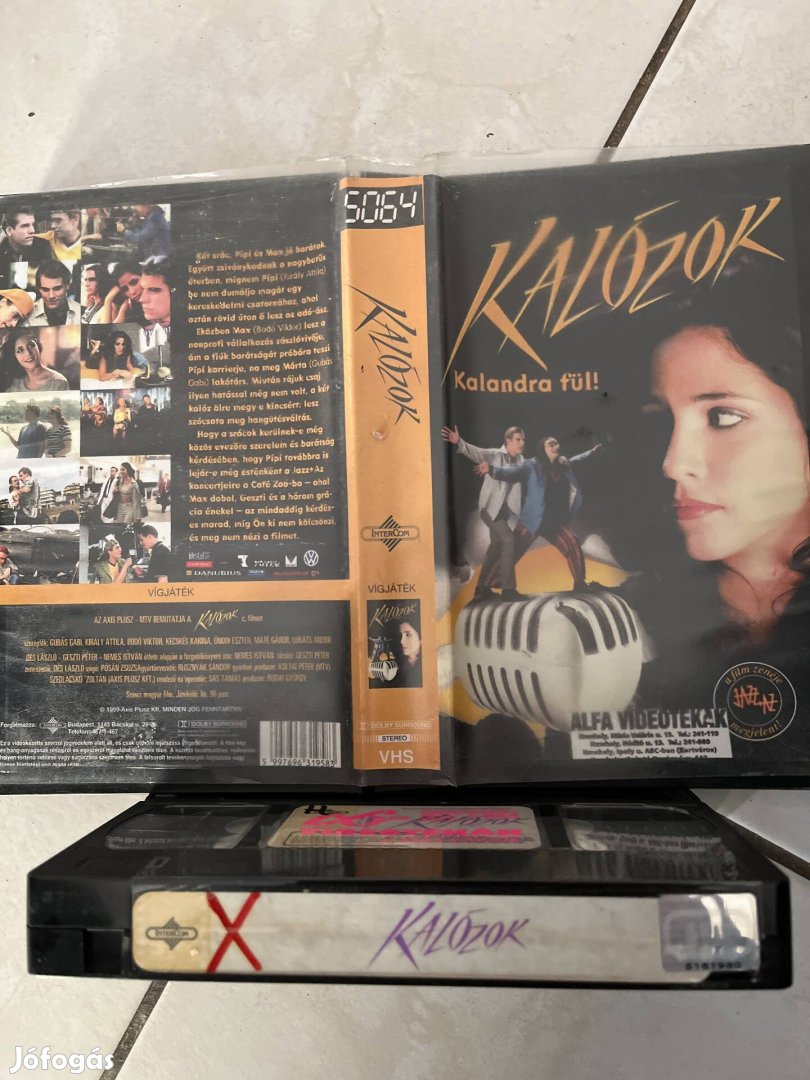 Kalózok vhs m