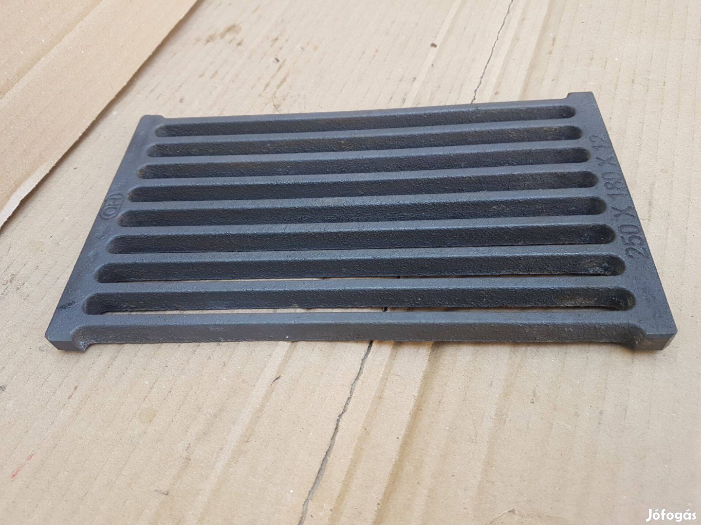 Kályha tűzrács rács rostély Új 25 x 15 cm eladó