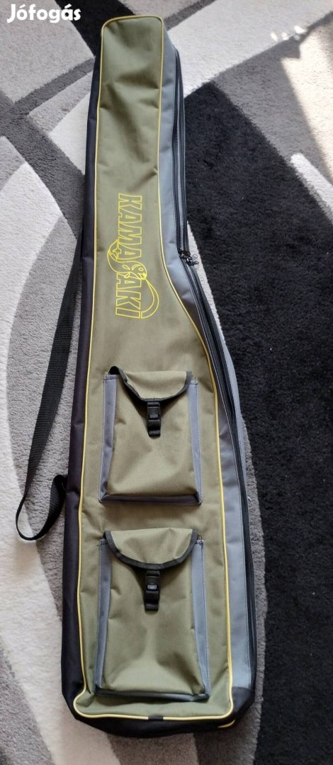 Kamasaki dupla falú horgászbot zsák 140cm- es