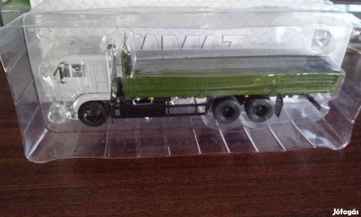 Kamaz 65117 hosszu platos kisauto modell 1/43 Eladó