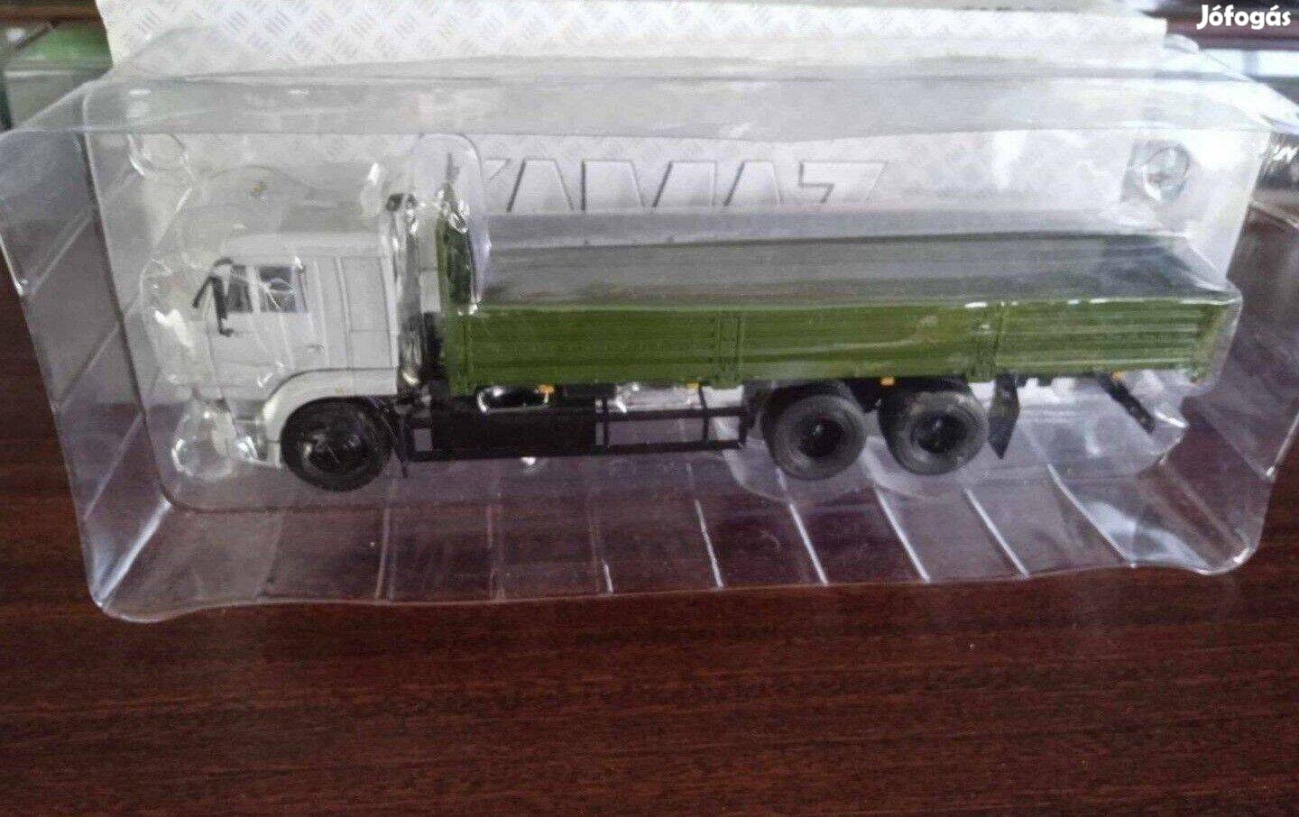 Kamaz 65117 hosszu platos kisauto modell 1/43 Eladó