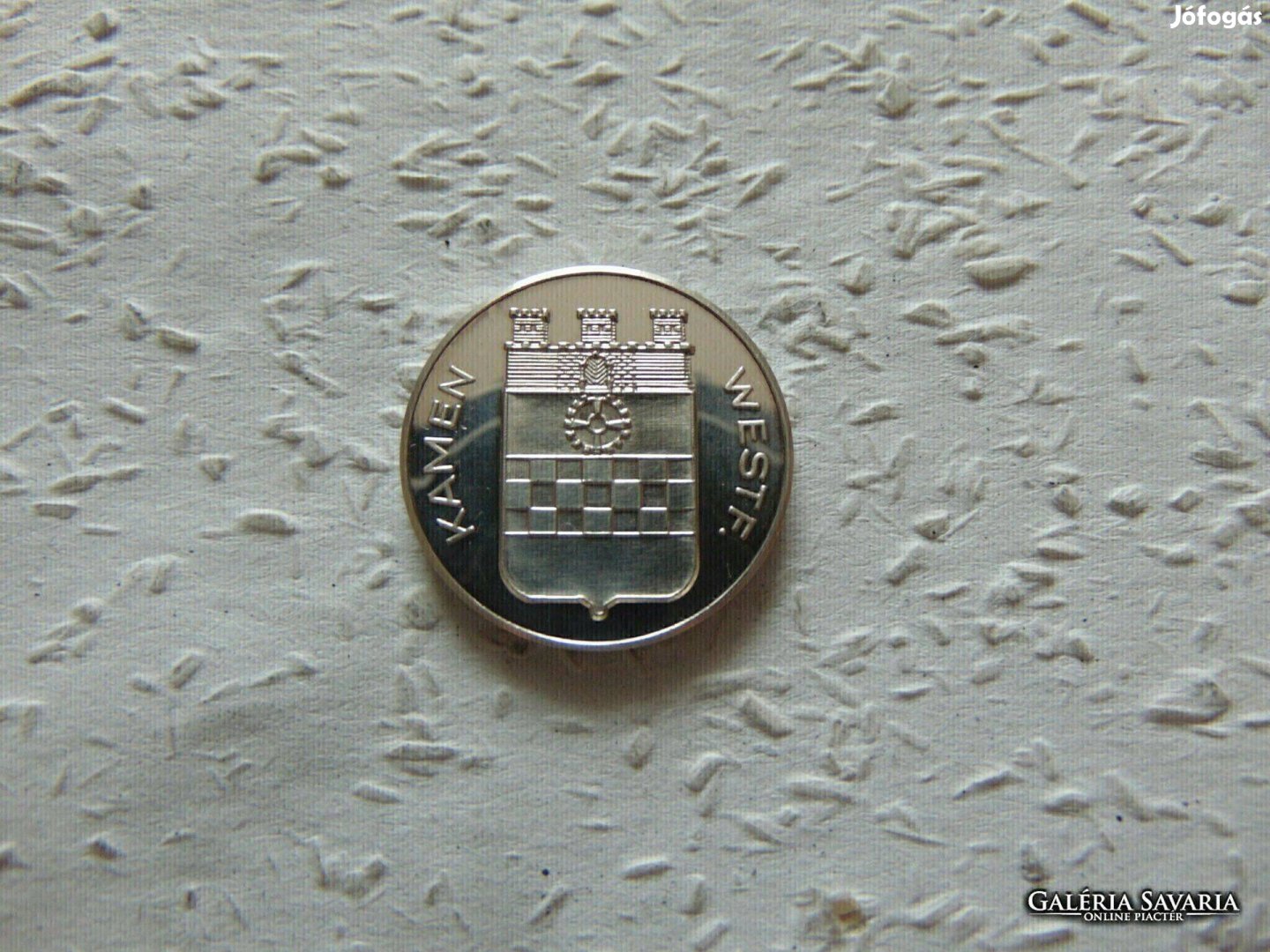 Kamen Westf ezüst emlékérem PP 10.89 gramm