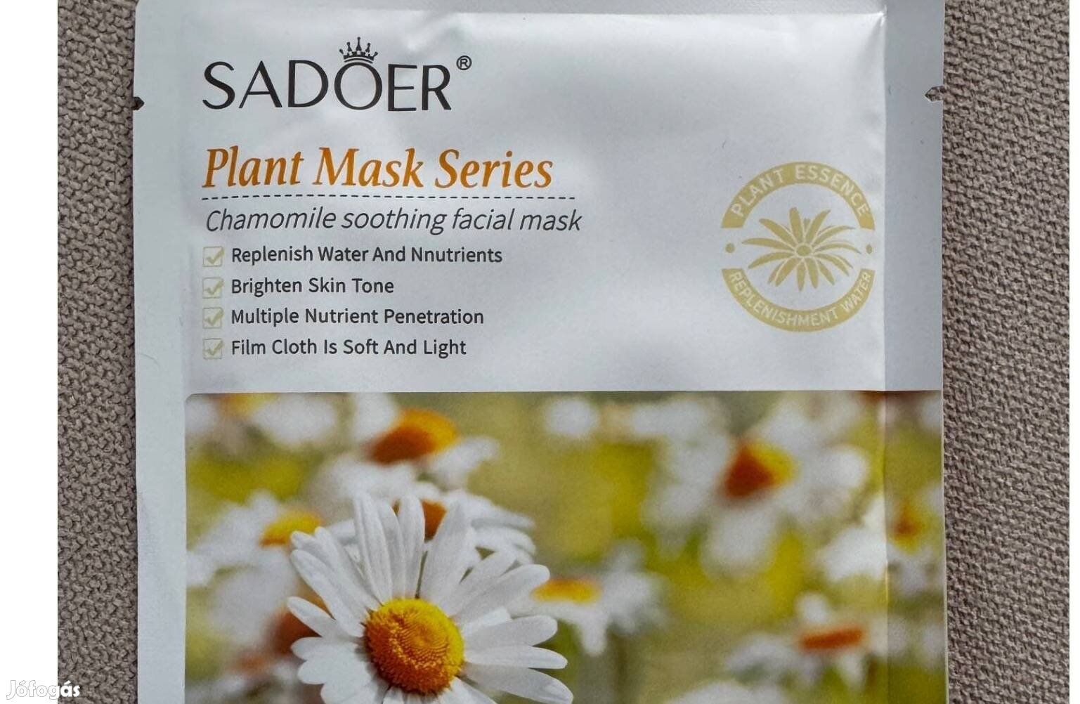 Kamillás nyugtató arcmaszk