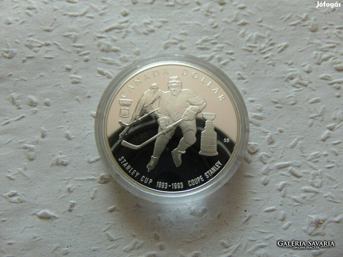 Kanada 1 dollár 1993 PP 925 ös ezüst 25.17 gramm