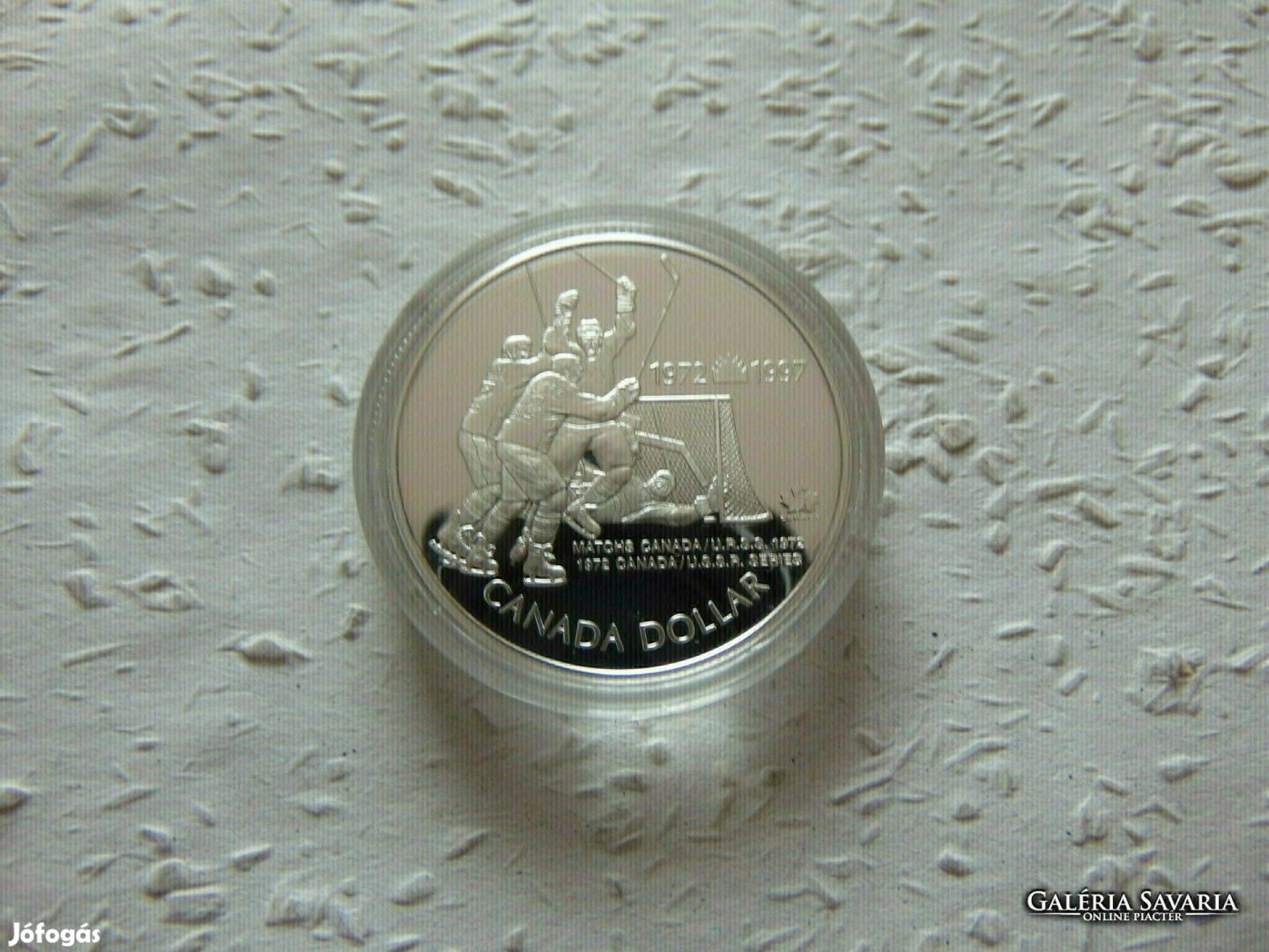 Kanada 1 dollár 1997 PP 925 ös ezüst 25.17 gramm Zárt kapszulában