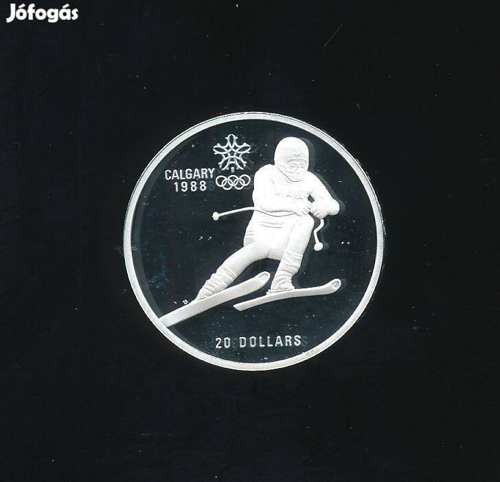 Kanada Calgary 1985, síelés, ezüst érme