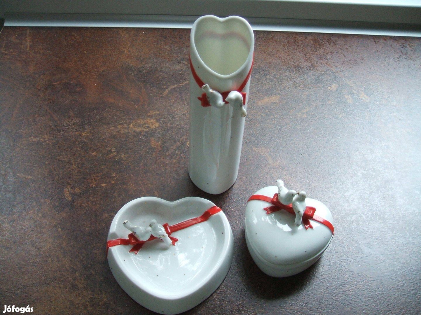 Kanadai, kerámia romantikus készlet