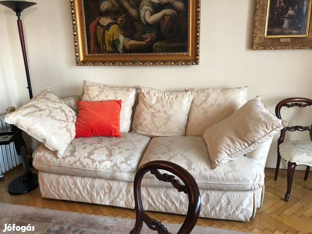 Kanapé, sofa, vintage, angol stílusú