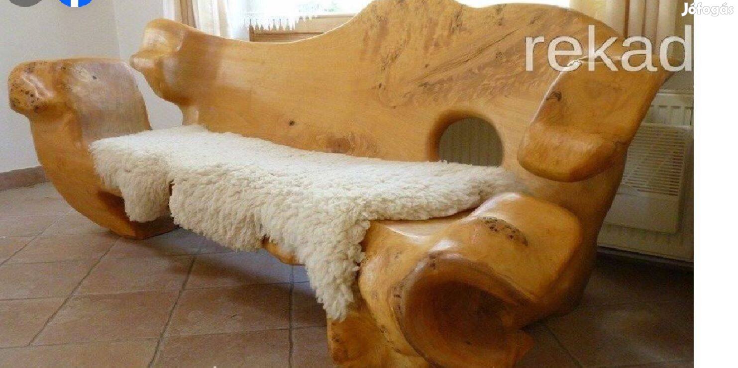Kanapé rönkből