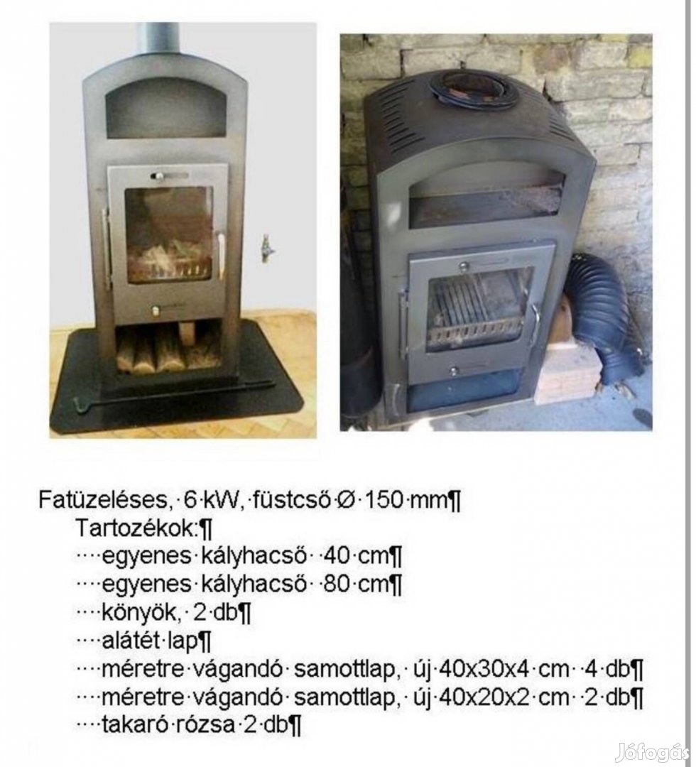 Kandalló Fa tüzelésű kályha