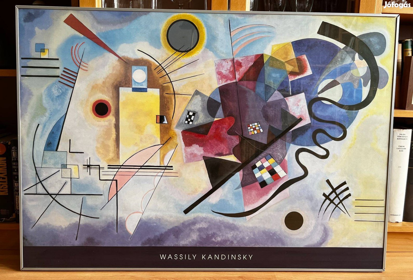 Kandinsky kép kerettel