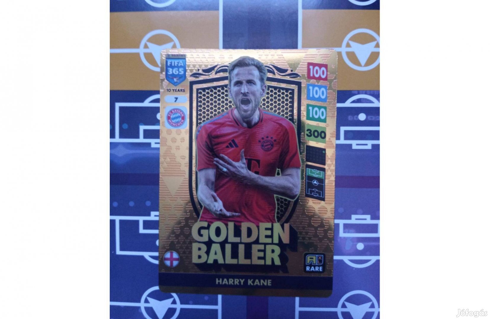 Kane (Bayern M) Fifa 365 2025 Golden Baller focis kártya