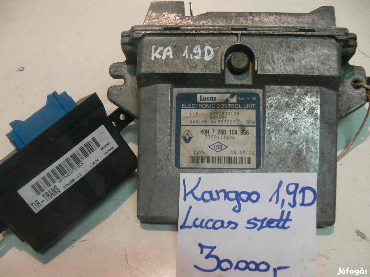 Kangoo 1.9D Lucas komputer szett