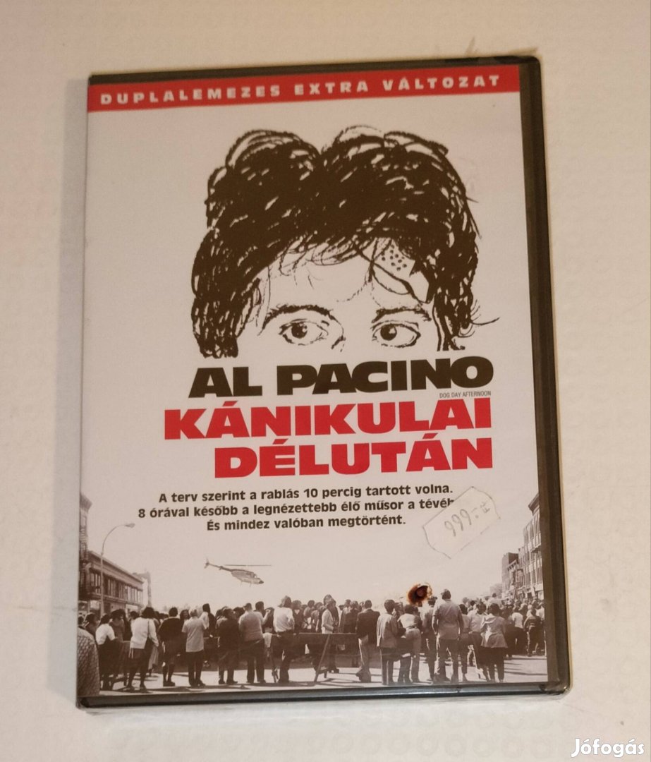 Kánikulai délután dvd bontatlan Al Pacino dupla lemezes 