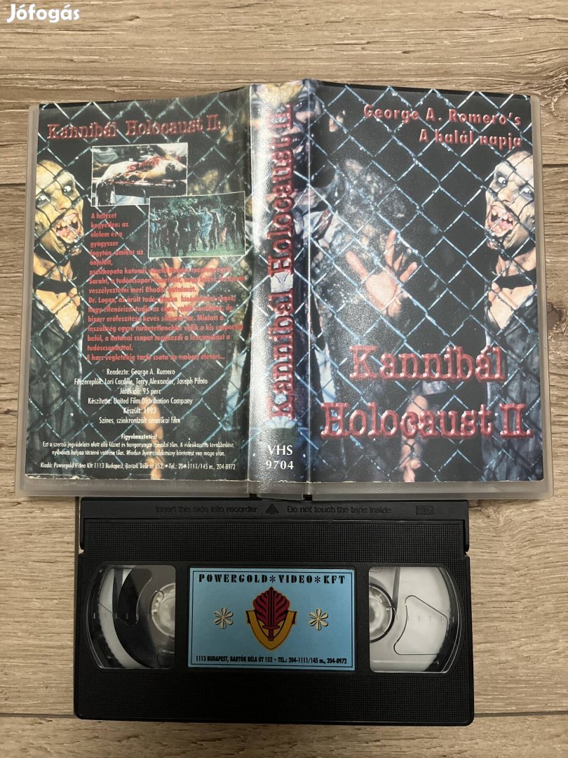 Kannibál cannibal  holocaust 2 vhs 