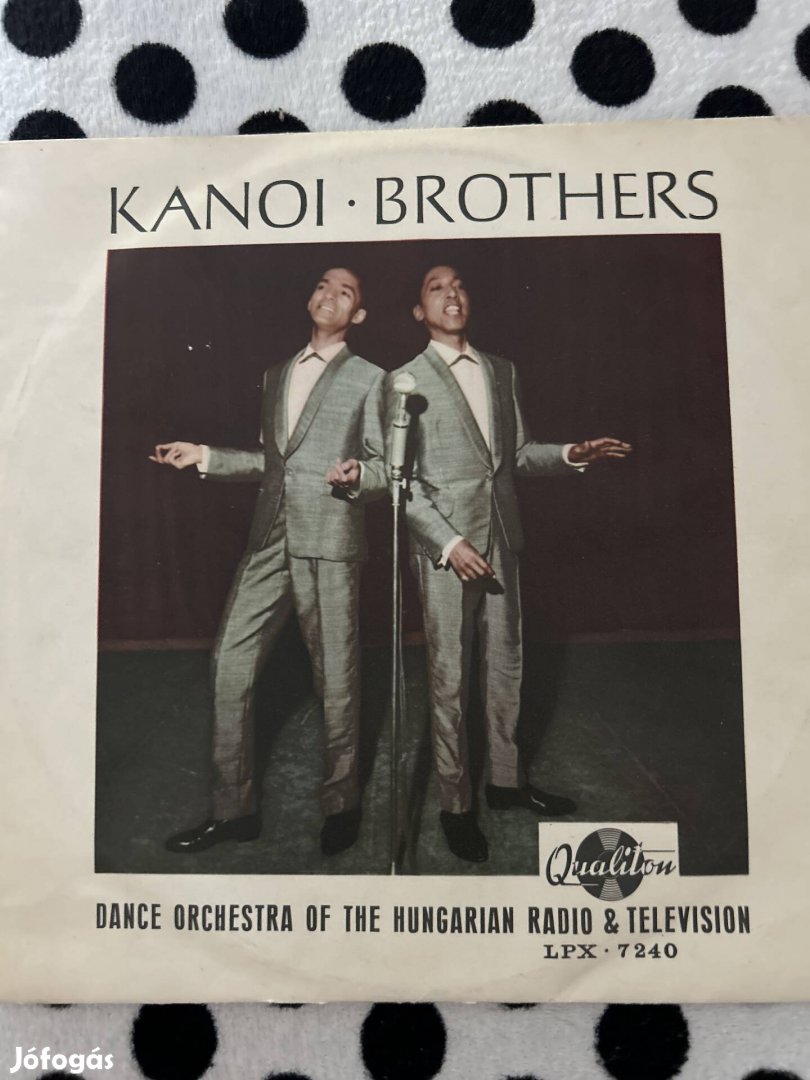 Kanoi brothers bakelit lemez