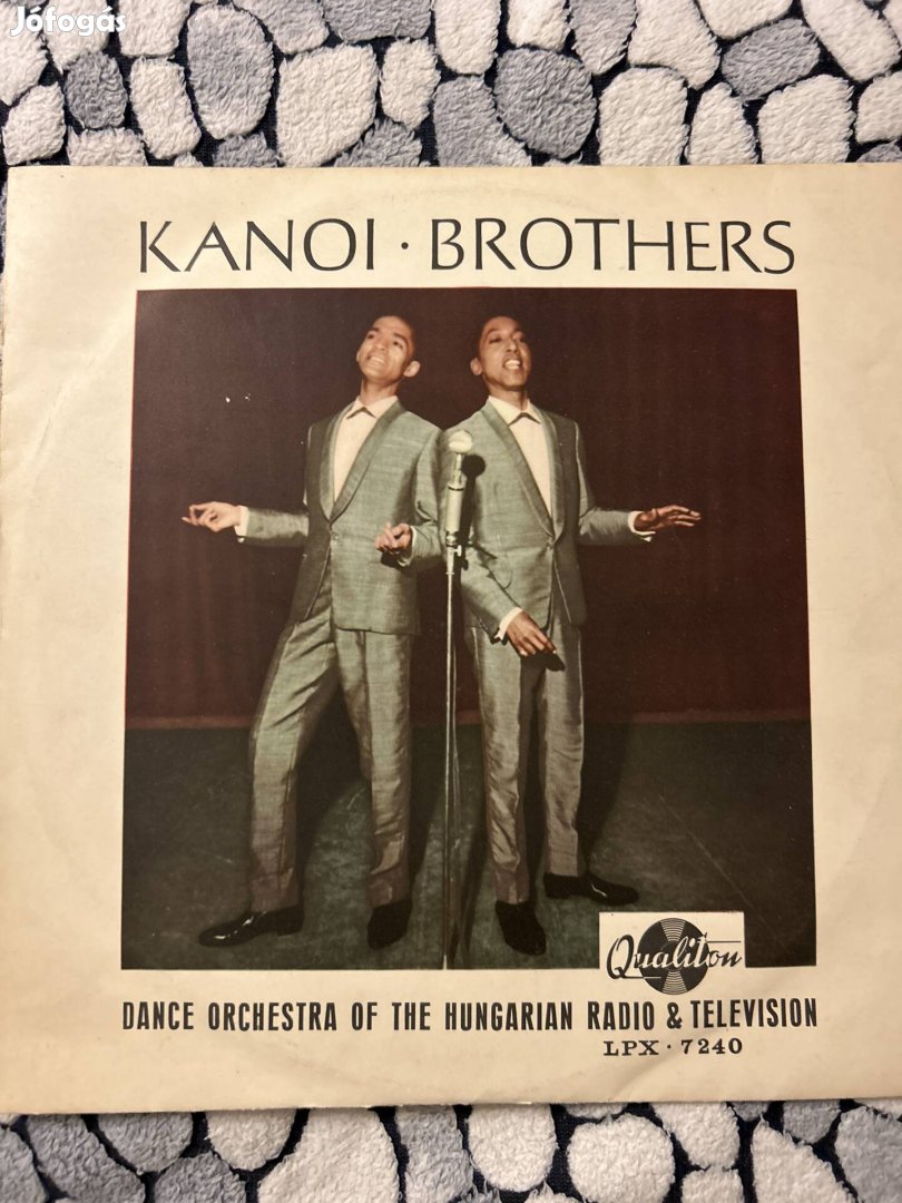 Kanoi brothers bakelit lemez