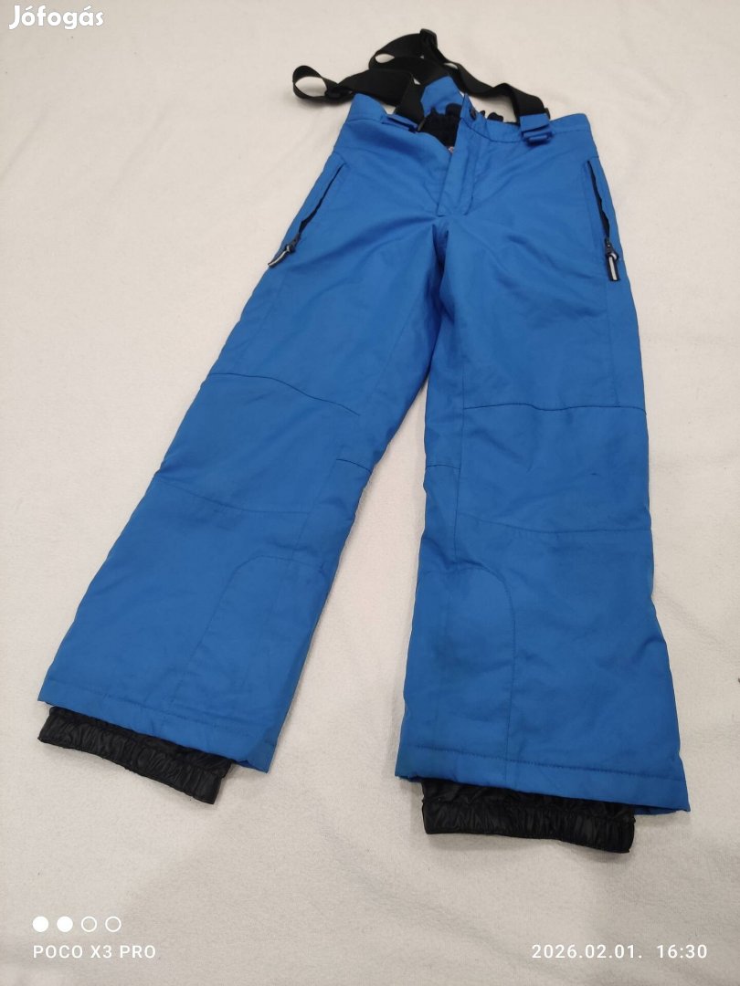 Kantáros overál nadrág bélelt cipzáras