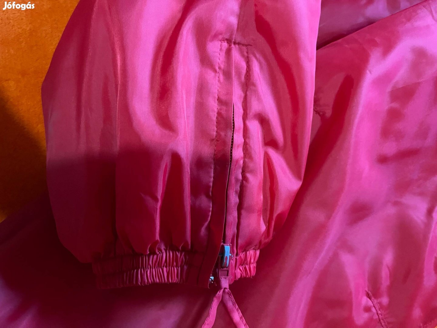 Kantáros piros bordó sínadrág fiúlány 122 122-es 7 évesre!