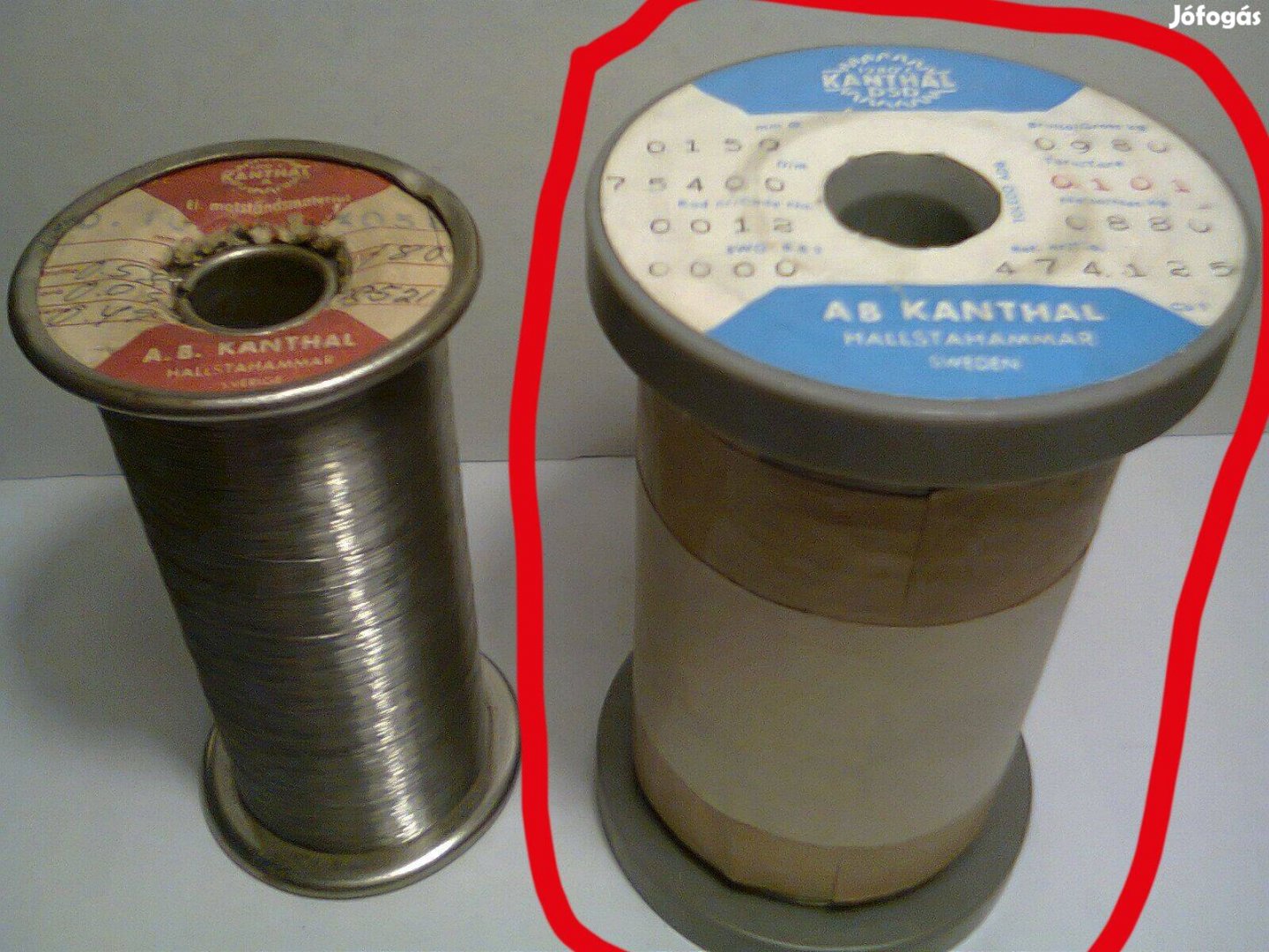 Kanthal DSD fütőhuzal (1280 °C)