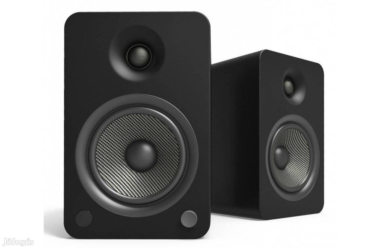 Kanto Audio YU6 aktív hangfal + Kanto S6 fekete hangfalállvány