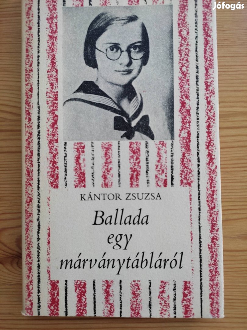 Kántor Zsuzsa: Ballada egy márványtábláról 