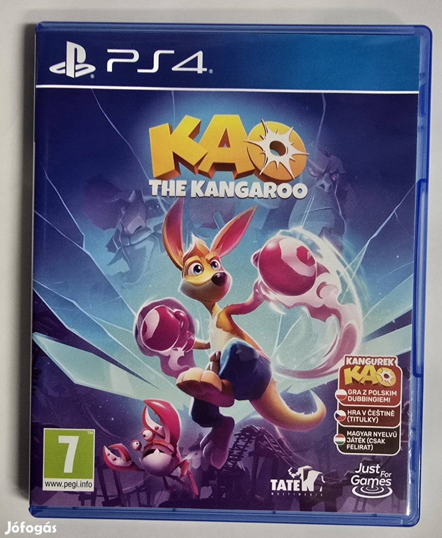 Kao the Kangaroo Ps4 használt játék Playstation 4 Ps5 