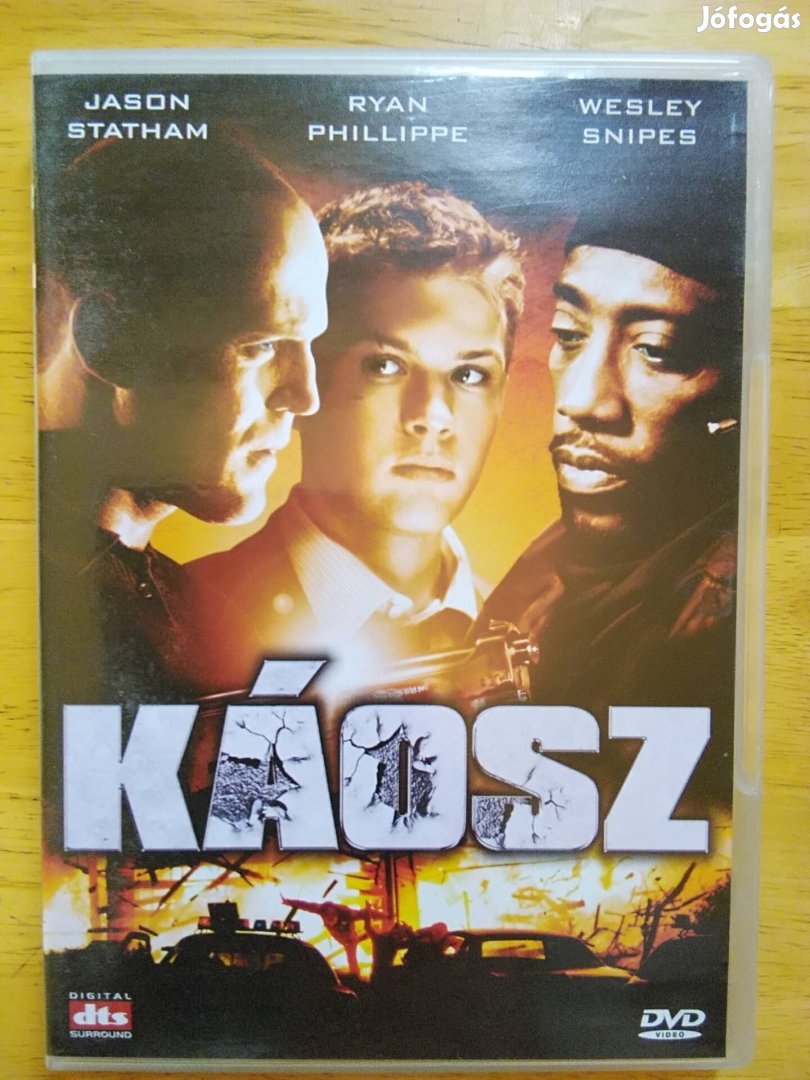 Káosz dvd Jason Statham - Wesley Snipes