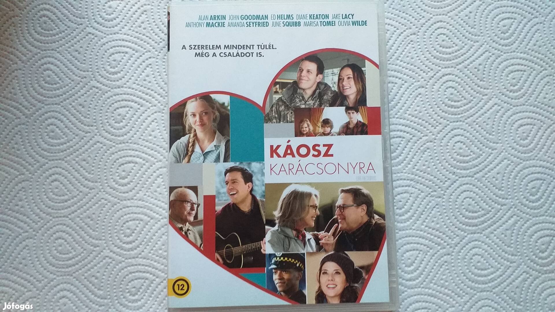 Káosz karácsonyra romantik vígjáték DVD-Diana Keaton