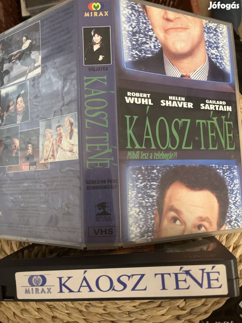 Káosz tévé vhs