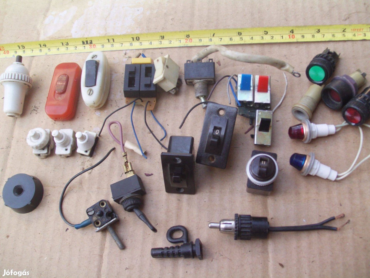 Kapcsoló-visszajelzők /retro gyűjtemény