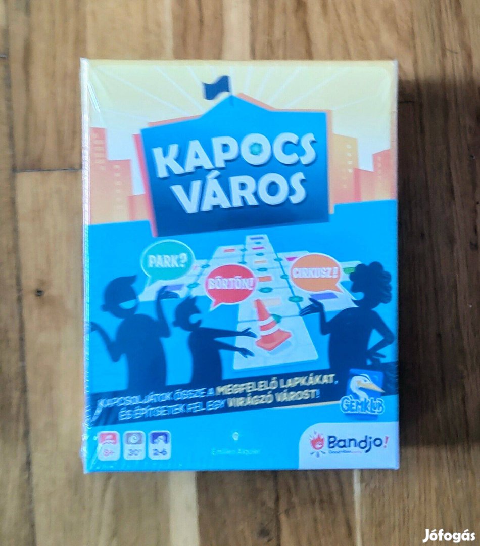 Kapcsváros társasjáték eladó
