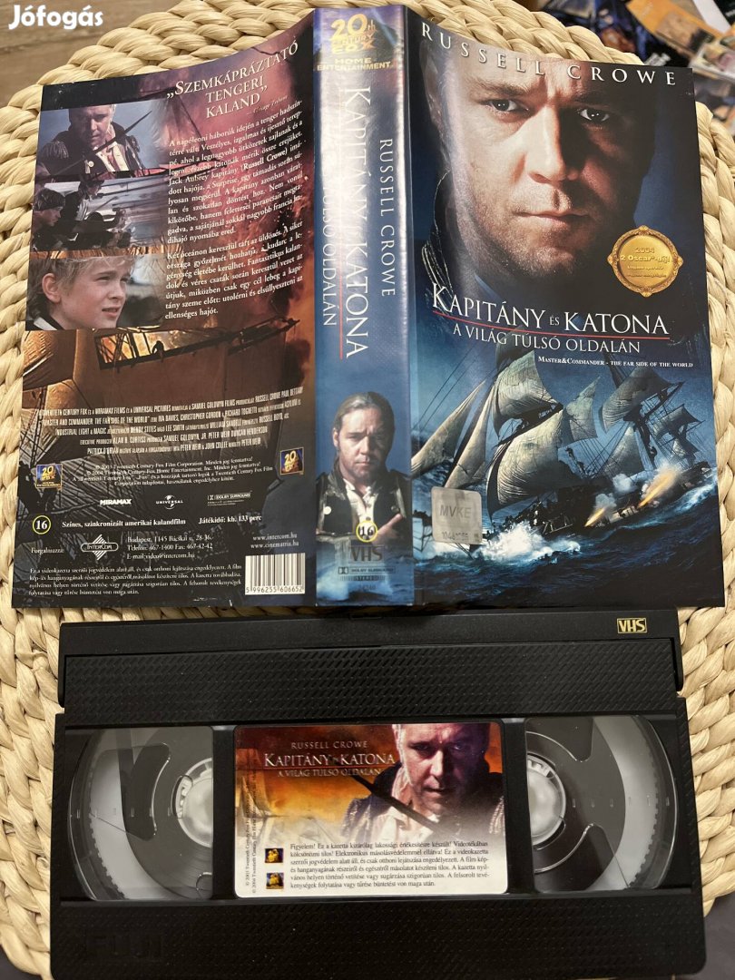 Kapitány és katona vhs