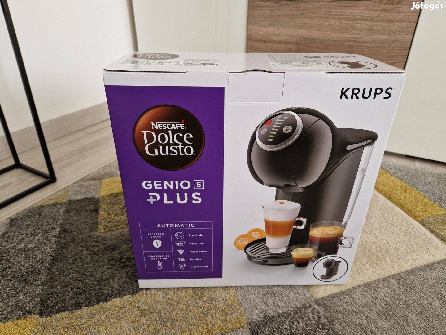 Kapszulás kávéfőző. Új, 2 év garanciás. Dolce Gusto Genio S Plus