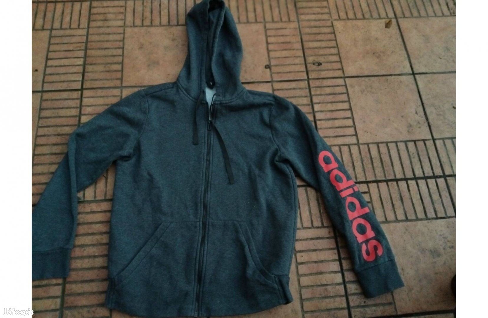 Kapucnis Adidas női pulóver L 40 42