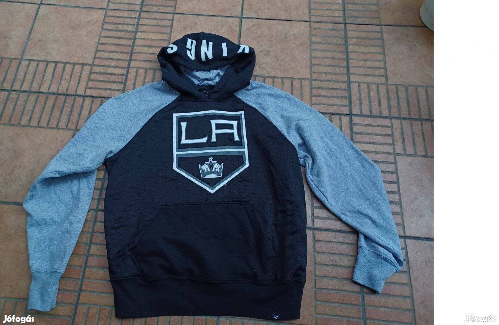 Kapucnis Los Angeles kings hoki pulóver M L