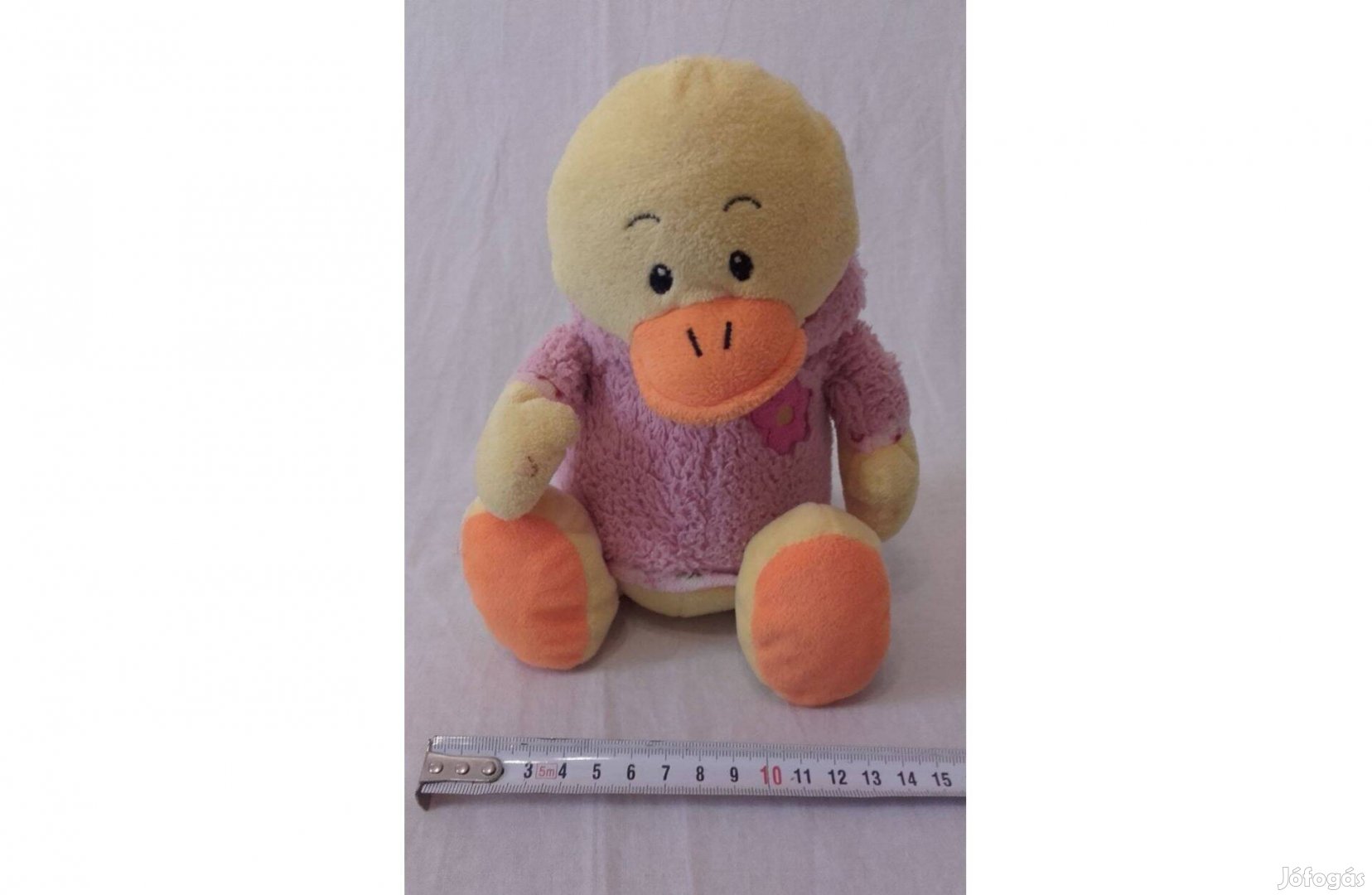 Kapucnis plüss kacsa