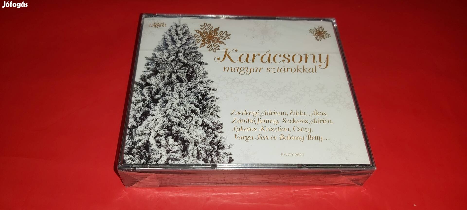 Karácsony Magyar Sztárokkal Zséda Edda Ákos ...4× Cd box 2010 Új