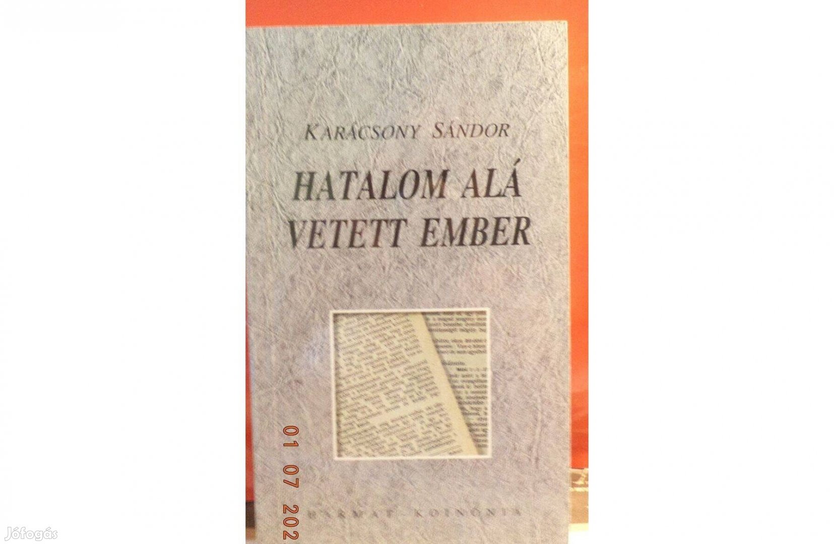 Karácsony Sándor: Hatalom alá vetett ember
