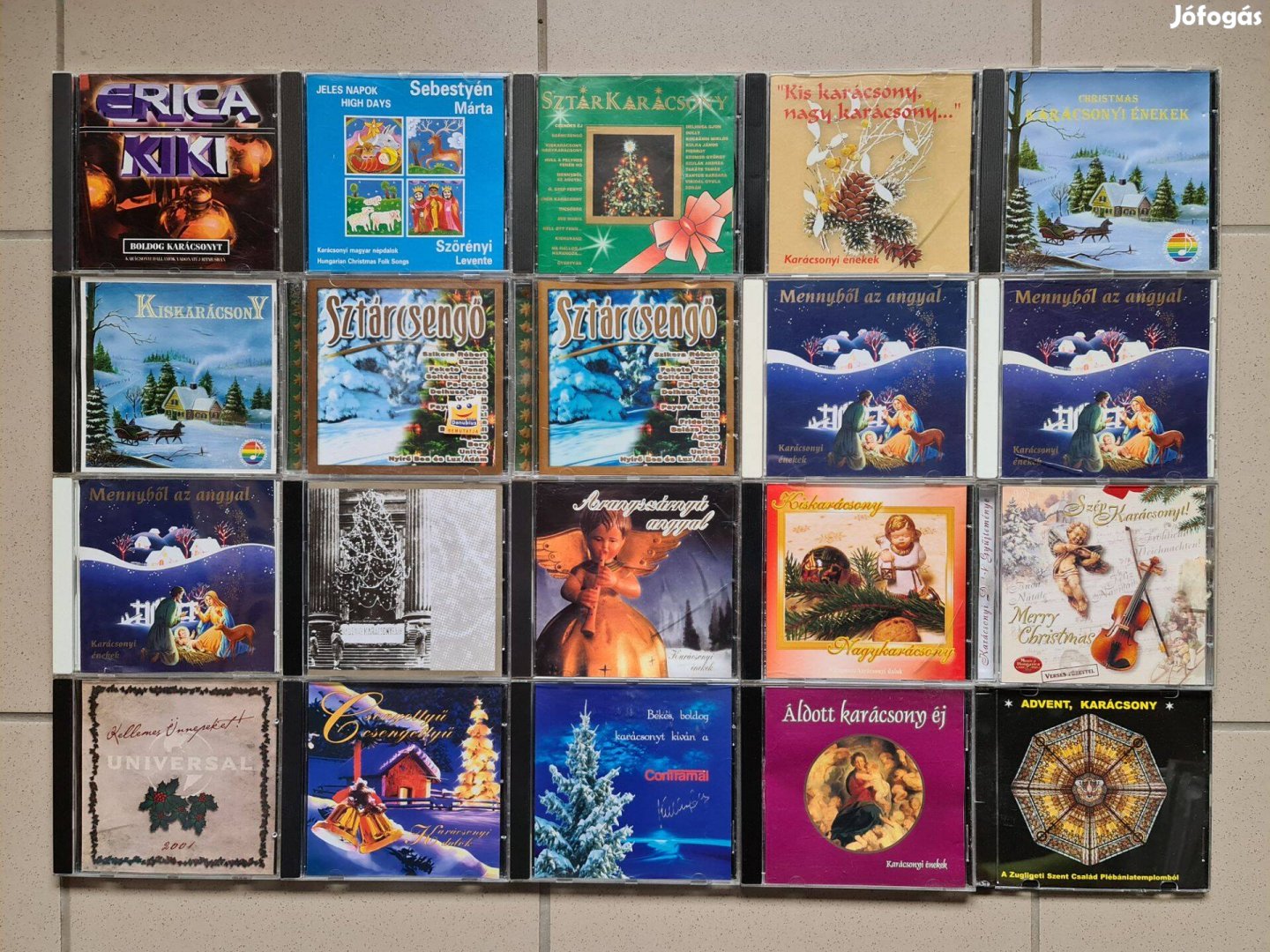 Karácsony zene cd lemez gyűjtemény 78 db