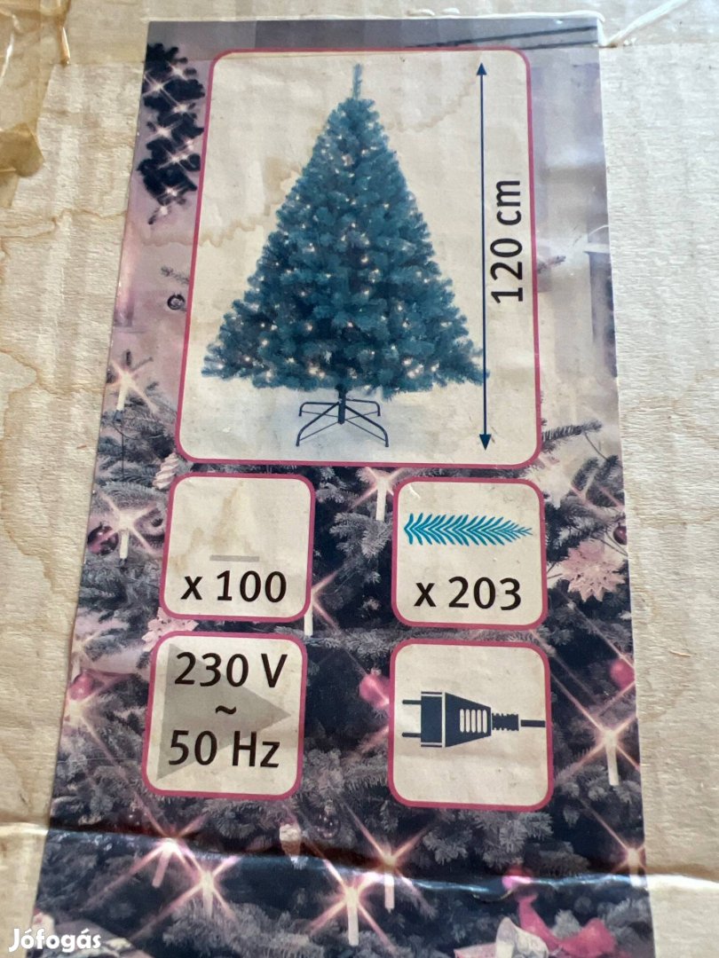 Karácsonyfa műfenyő 120cm