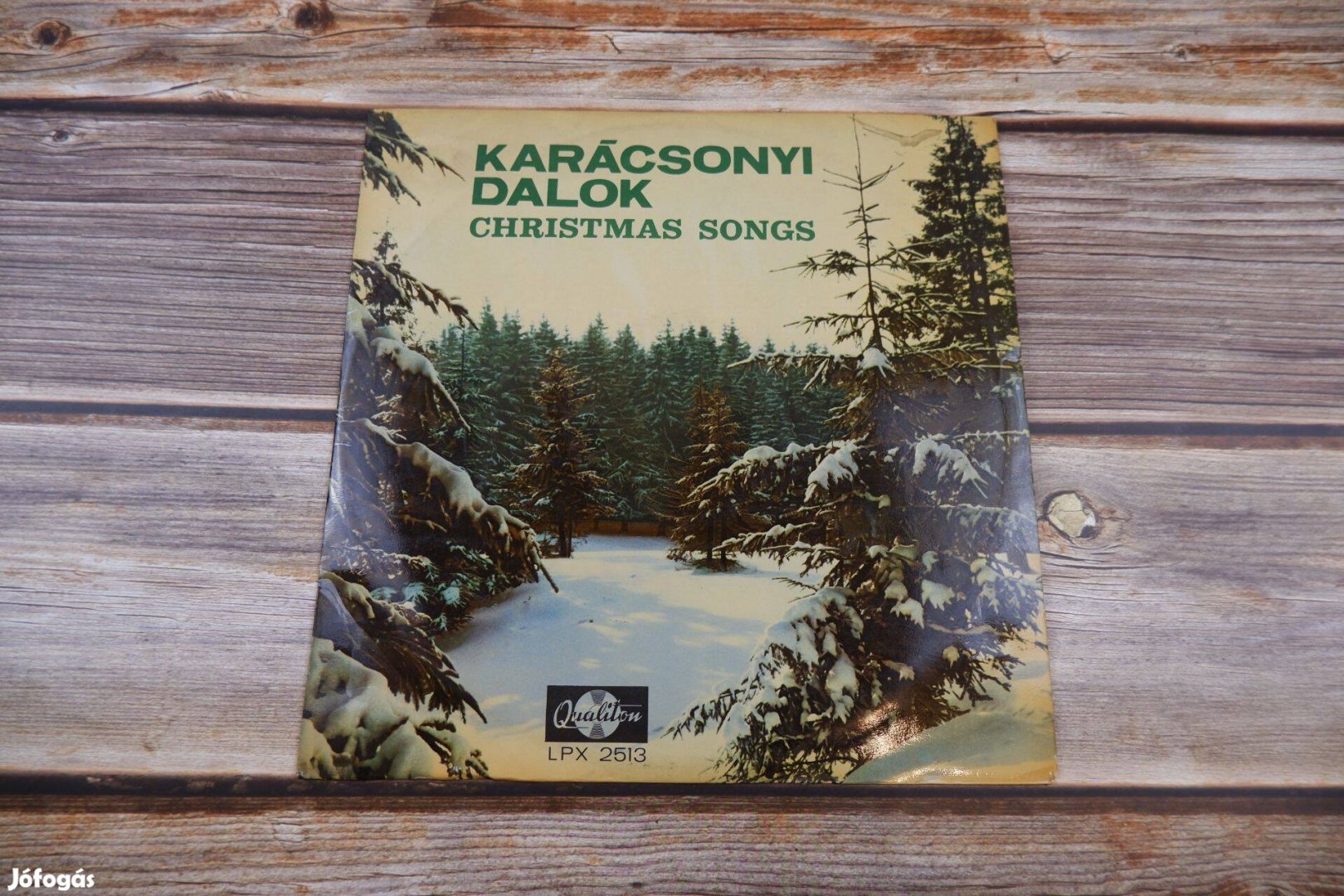 Karácsonyi Dalok Christmas Songs bakelit lemez Lpx 2513