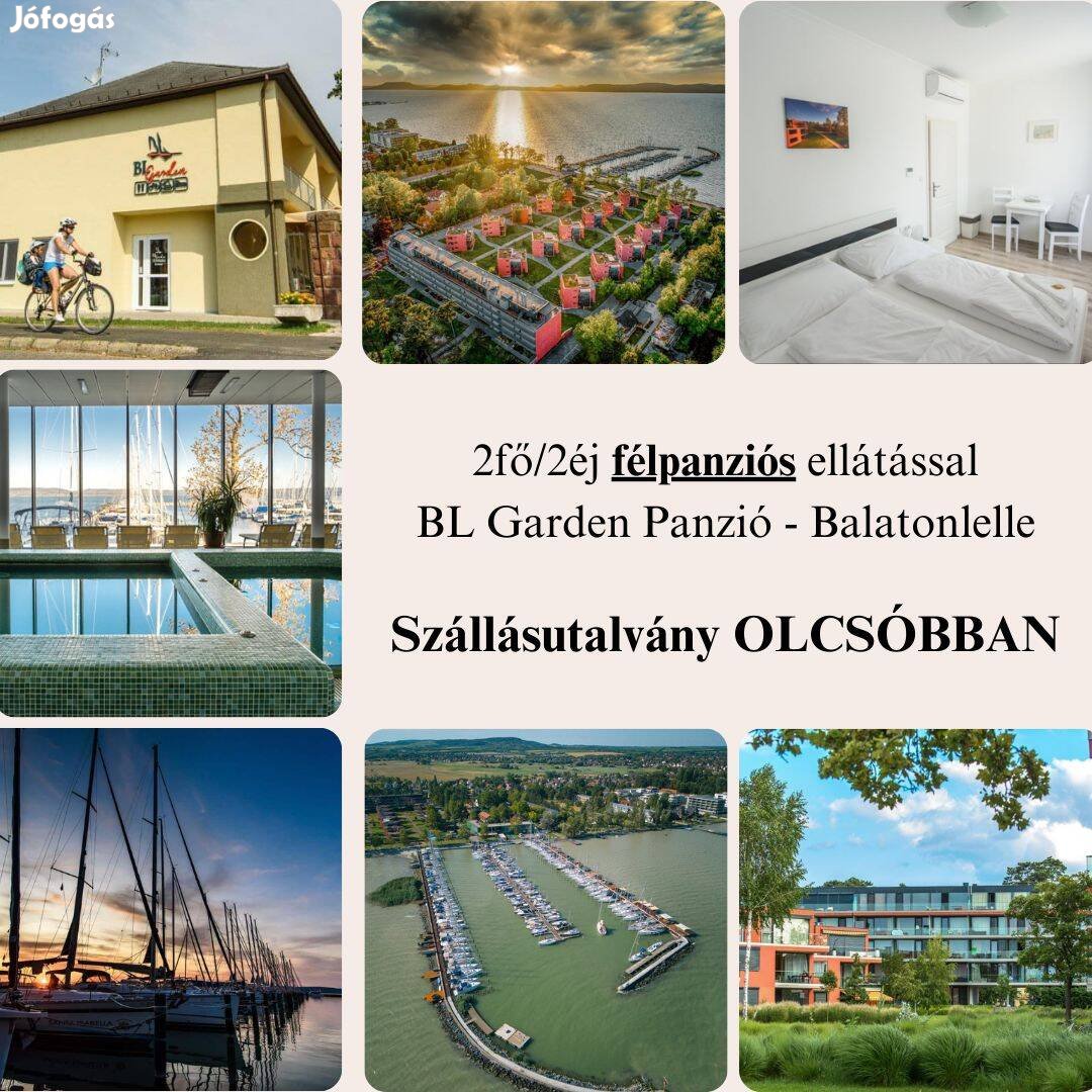 Karácsonyi akciós szállásutalvány 2éj 2fő Balatonlelle